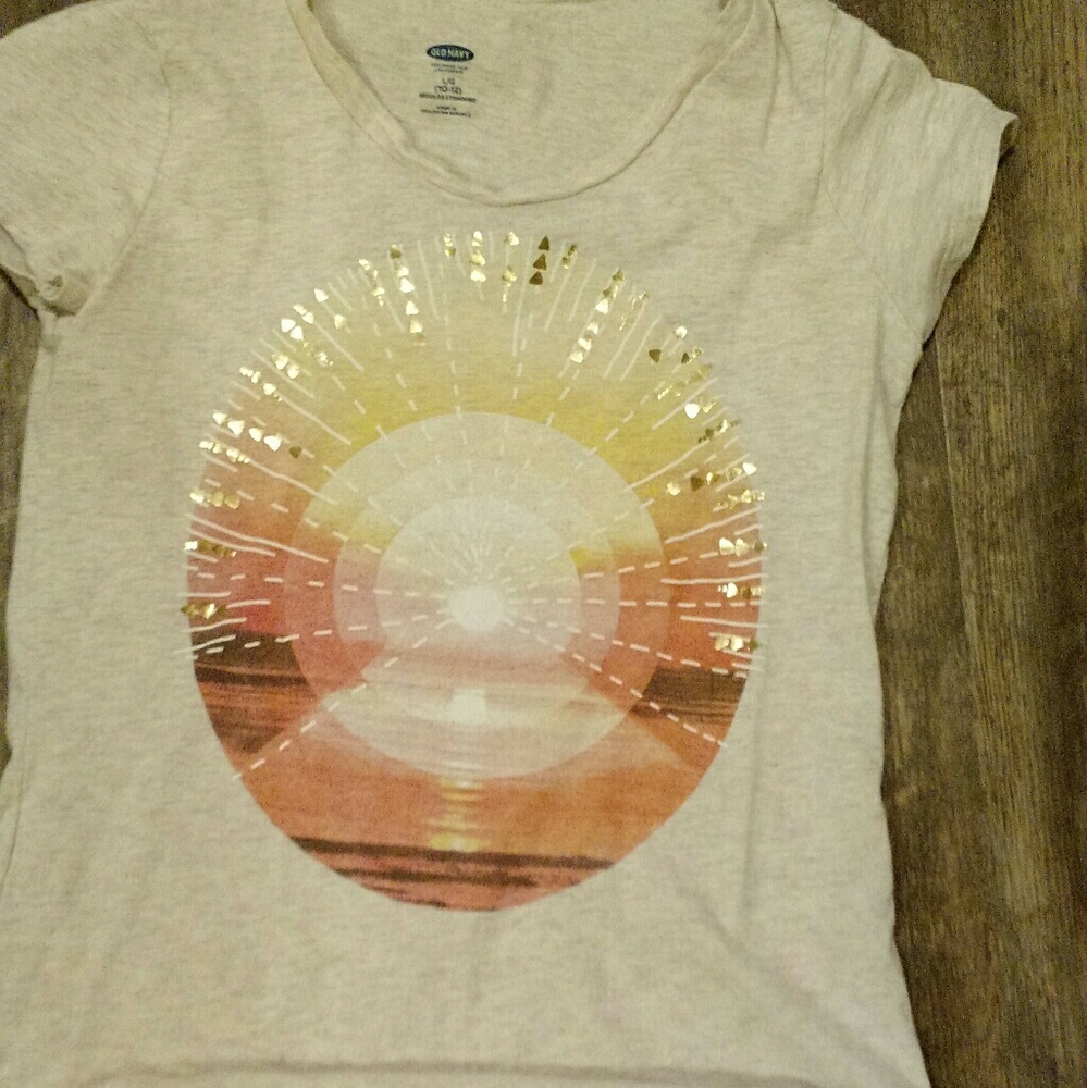 Old Navy Sunset Tee